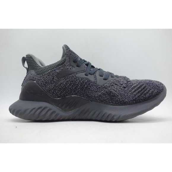 Adidas Alpha Bounce Black Mesh Lace Up Athletic Running Shoes Women's 7.5 - Picture 6 of 10